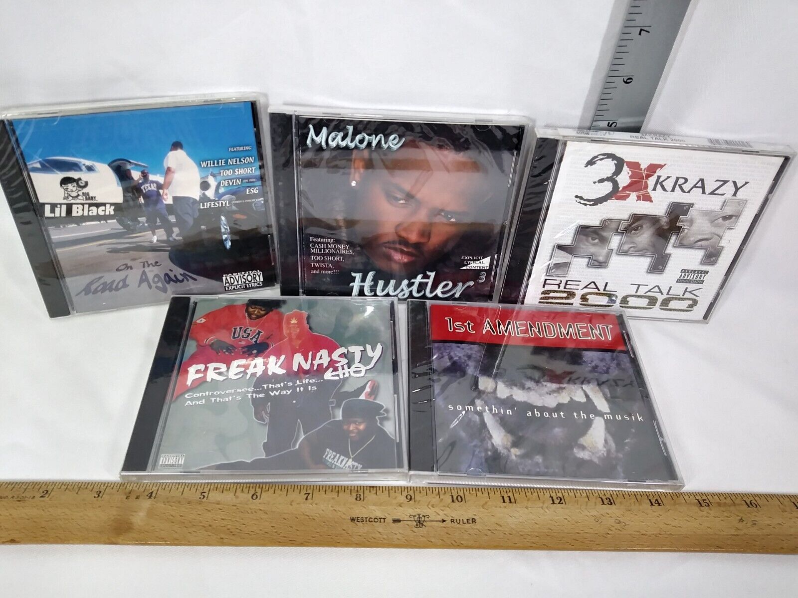 Vintage 90\'s Rap CD Bundle X5 CD\'S Sealed New