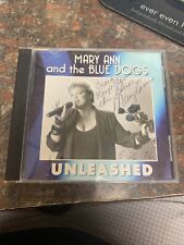 Autographed Mary Ann And The Blue Dogs : Unleashed (CD 1995) *Very Good* HTF Wow picture