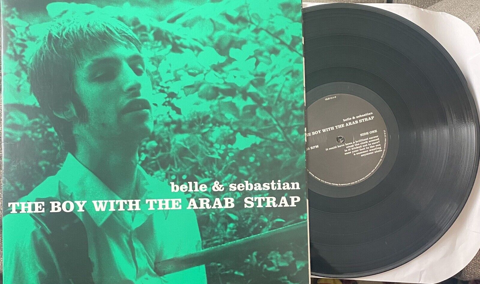 Belle and Sebastian - The Boy with the Arab Strap VINYL 1998 ORIGINAL OLE 311-0