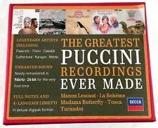 The Greatest Puccini Recordings Ever Made The Definitive Collection 11 CD Box picture