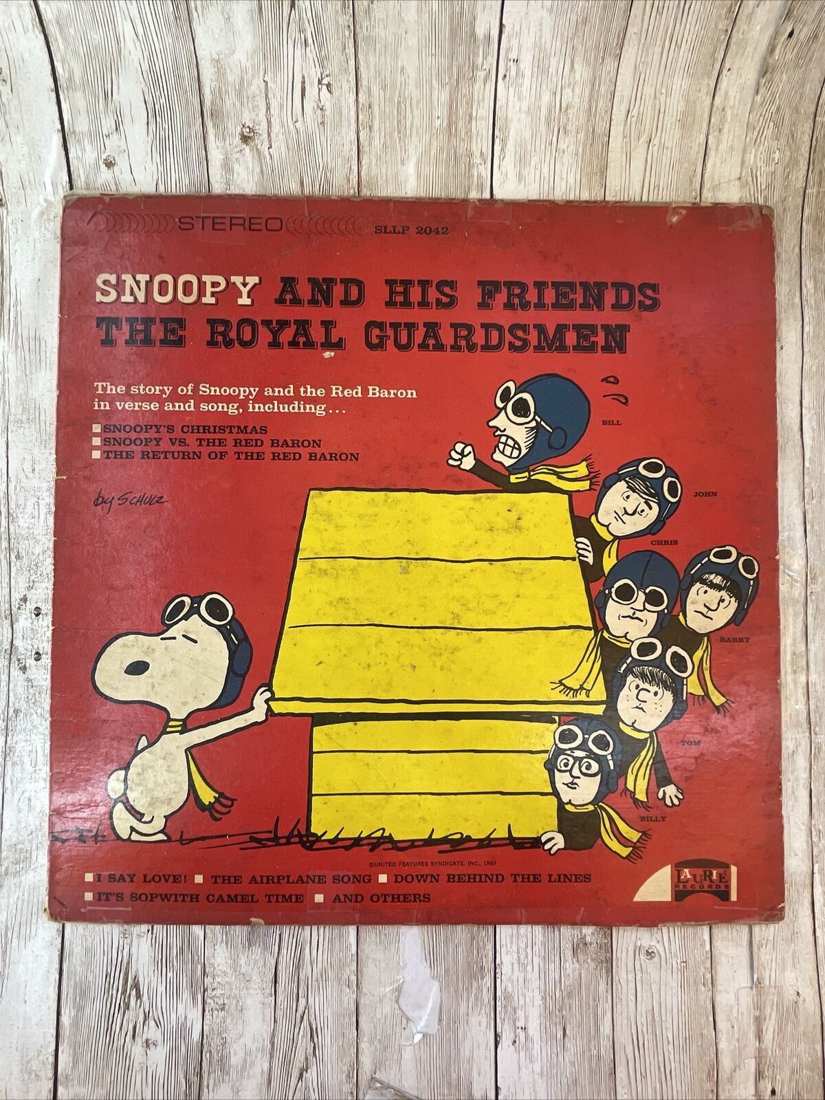 The Royal Guardsmen - Snoopy And His Friends - 1967 LP STEREO SLLP 2042 VINYL