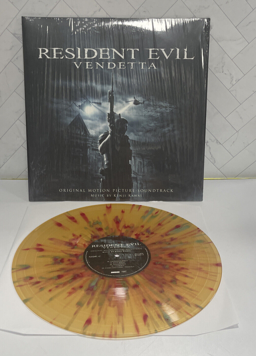 Resident Evil Vendetta Soundtrack - 2LP Vinyl Brand New Unplayed See Notes