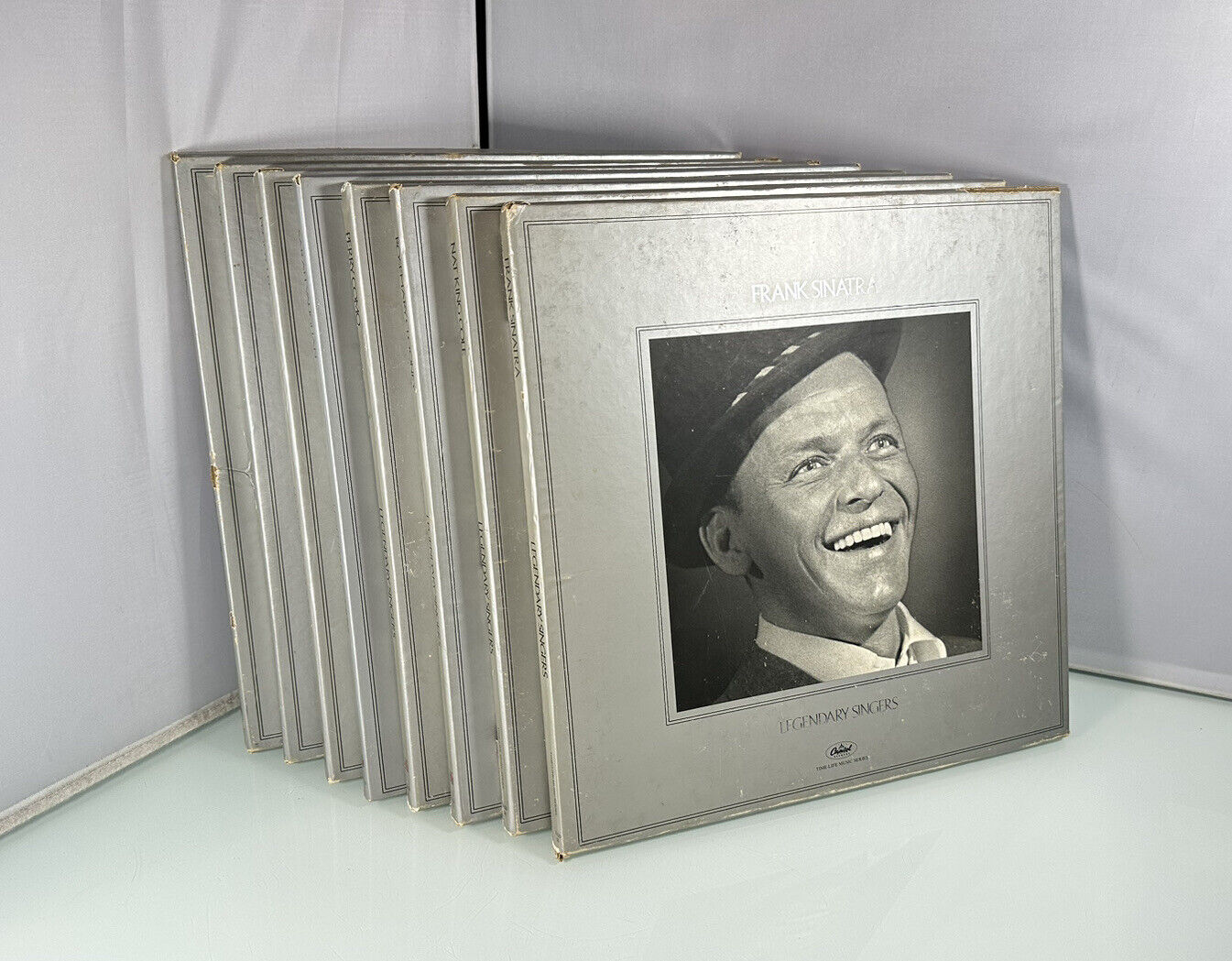 Vintage Set of Time-Life Music Series Legendary Singers - 8 Artist / 16 Records