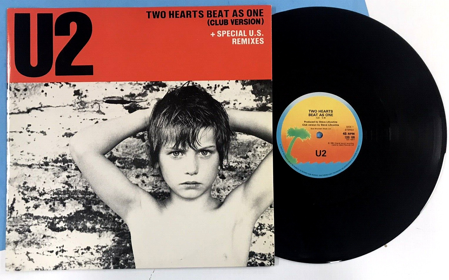 U2 Two Hearts Beat As One (1983) UK IMPORT 12\