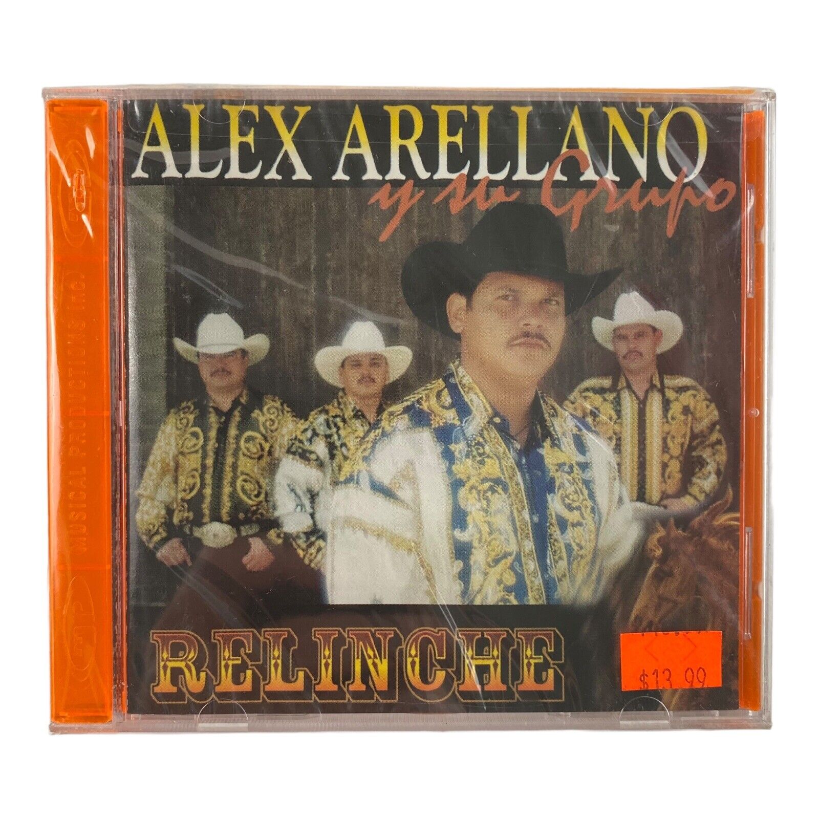 Alex Arellano Y Su Grupo Relinche  (CD, 1999 Sony Disco) Spanish/Latin - Sealed