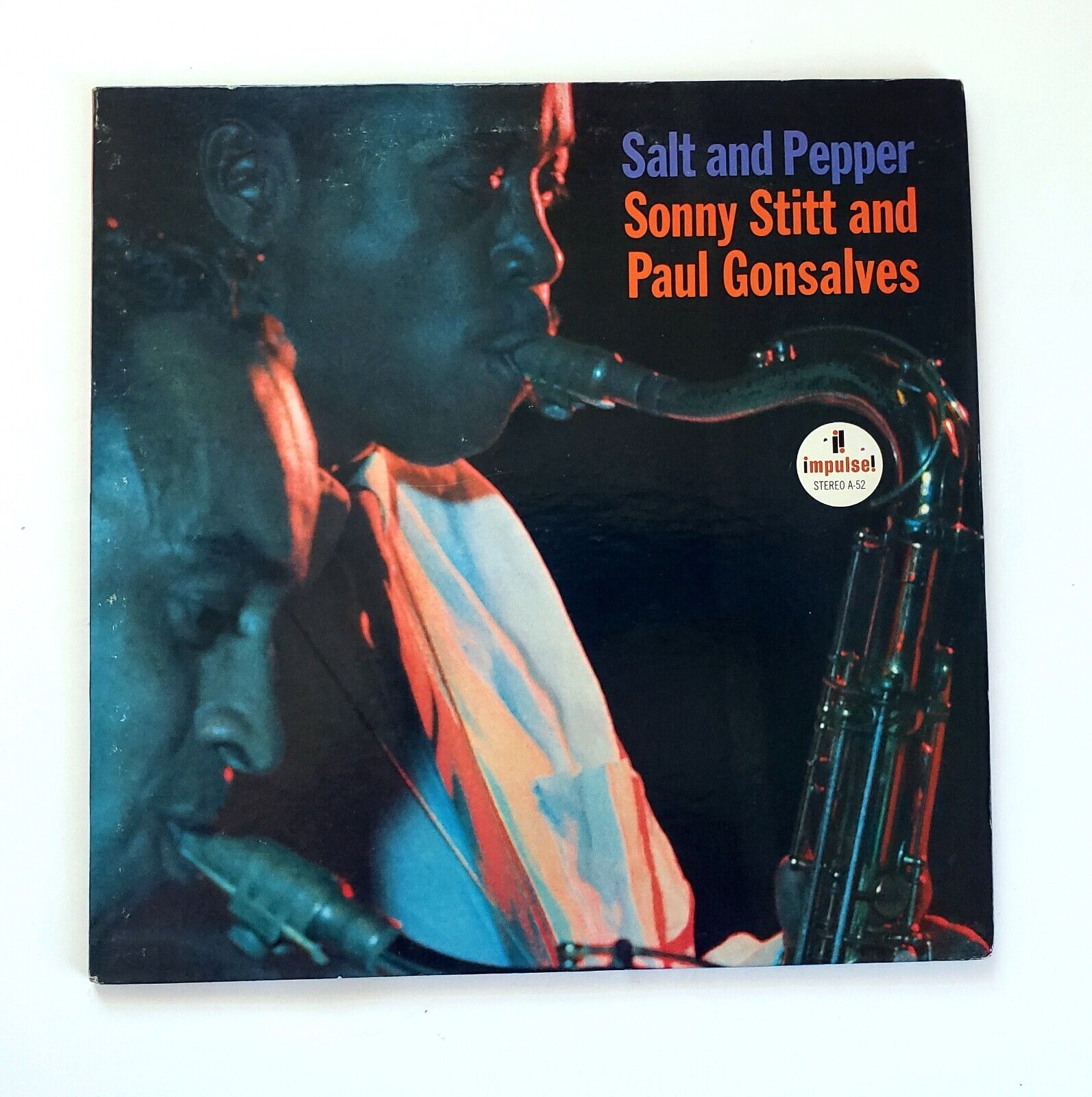Sonny Stitt And Paul Gonsalves – Salt And Pepper LP, VG++, 1972 Impulse – AS-5