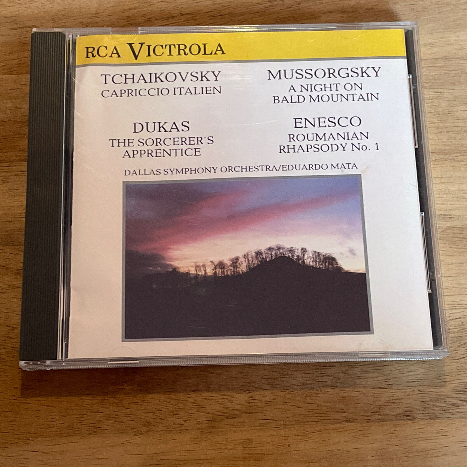 Tchaikovsky Mussorgsky Dukas Enesco Audio CD Dallas Symphony Orchestra