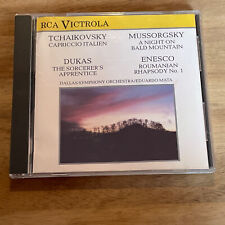 Tchaikovsky Mussorgsky Dukas Enesco Audio CD Dallas Symphony Orchestra picture