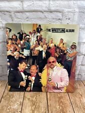 1984 WWF The Wrestling Album Vinyl Record NO Vinyl Cover ONLY picture