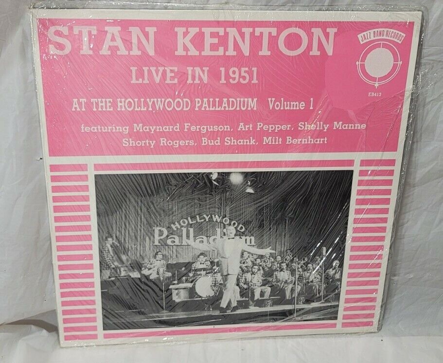 NEW/SEALED - Stan Kenton: Live in 1951-Hollywood Palladium-Vol 1 -FRANCE (EB413)