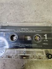 METALLICA Cassette Tape BLACK ALBUM Metal Thrash 1991 VTG Rare 9 61113-4 picture