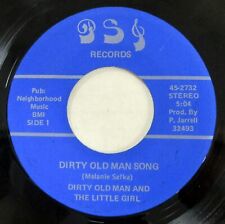 DIRTY OLD MAN & THE LITTLE GIRL 45 Dirty Song/ I Just Want To on PSJ rock  Mc750 picture