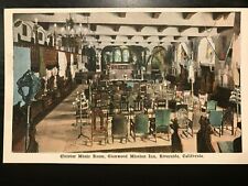 Vintage Postcard 1915-1930 Music Room Glenwood Mission Inn Riverside CA picture