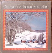 VARIOUS ARTISTS COUNTRY CHRISTMAS FAVORITES COLUMBIA VINYL LP 194-21 picture