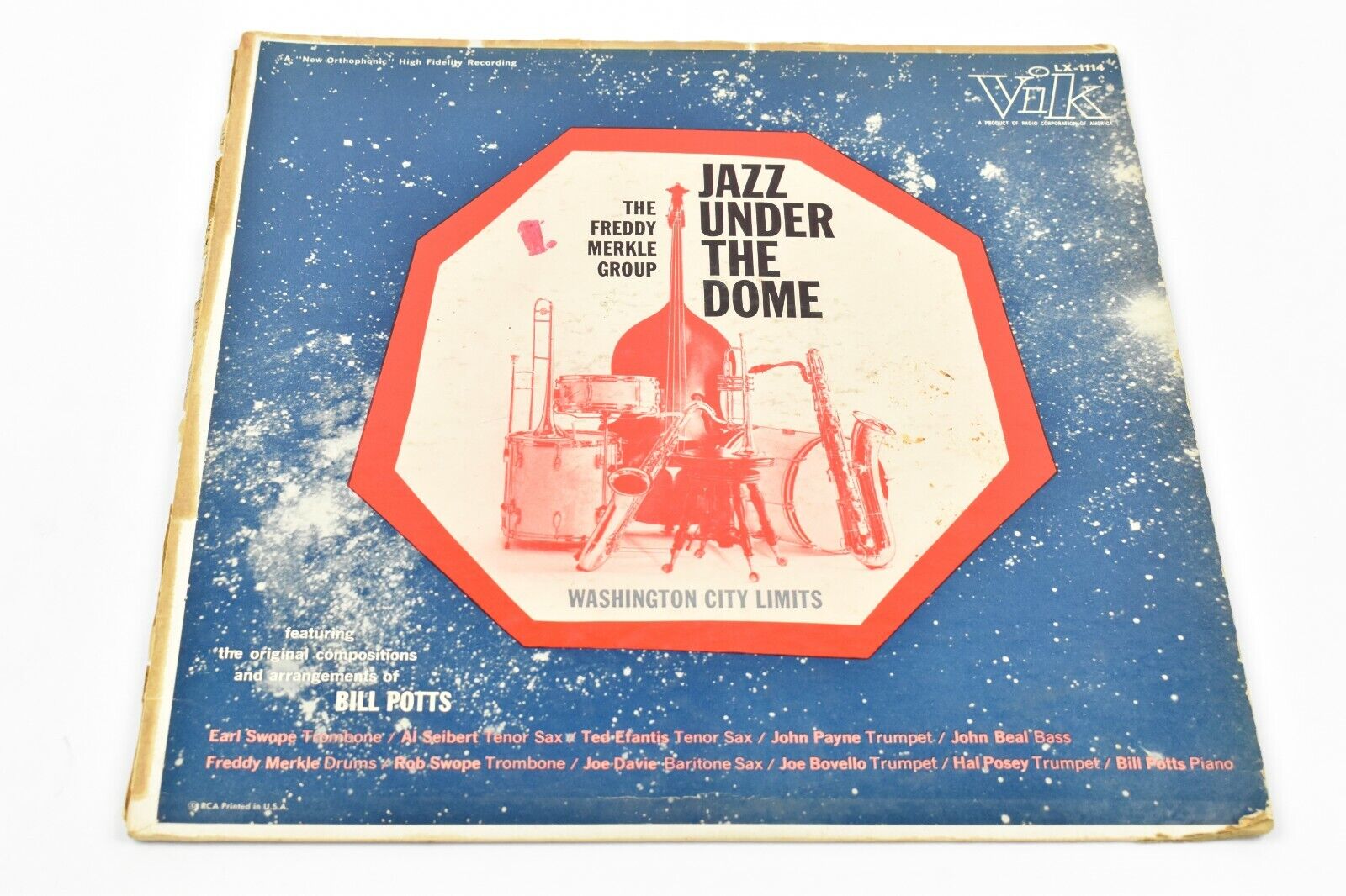 The Freddy Merkle Group - Jazz Under The Dome, VINYL LP