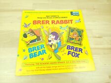 Walt Disney Songs and Stories of Uncle Remus Brer Rabbit LP Disneyland Mono picture