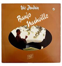 Vic Jordan Banjo Nashville Bluegrass 1978 Vintage Vinyl Record 33 12