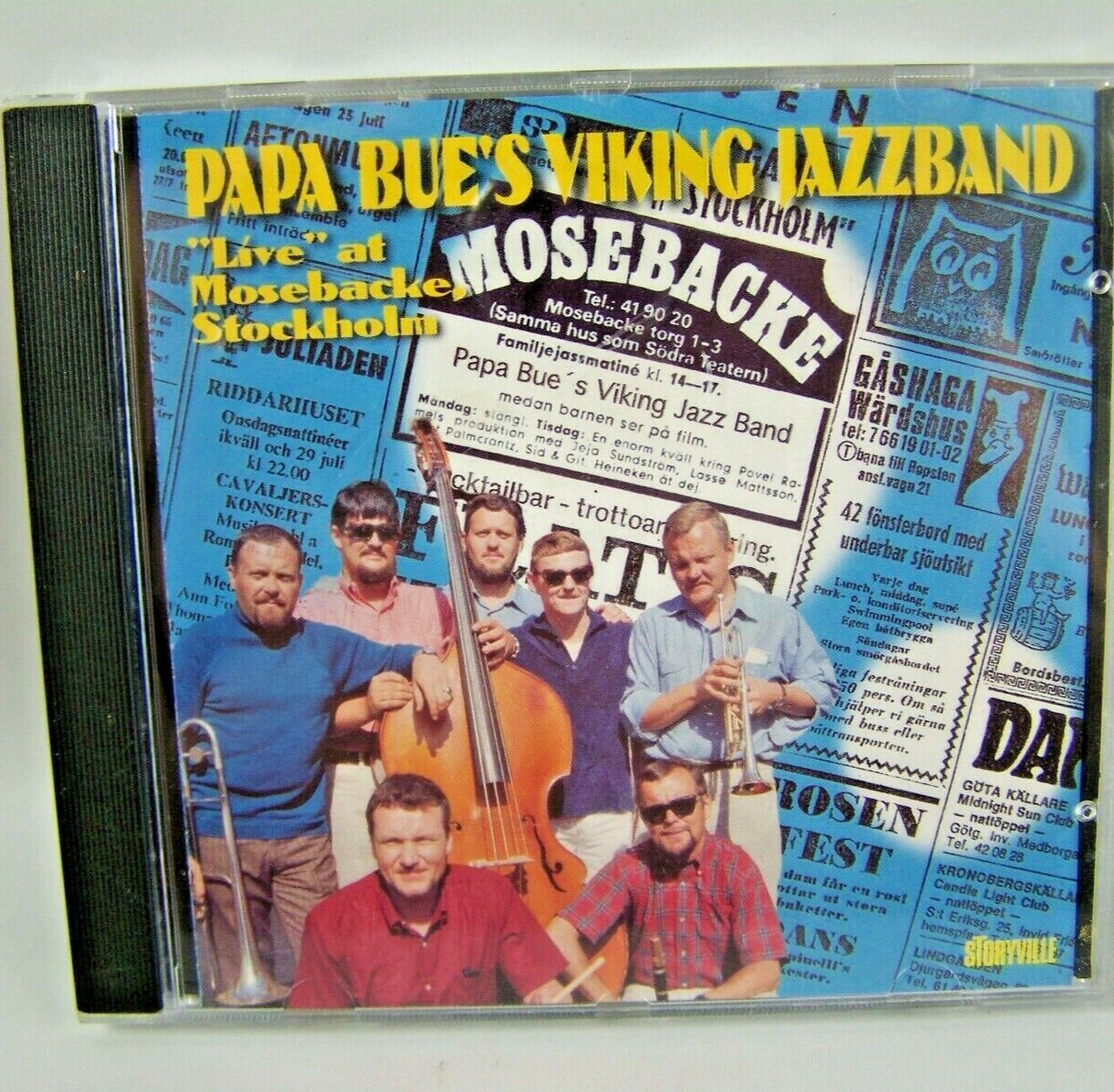 Papa Bues Viking Jazz Band Live At Mosebacke Stockholm UK Import CD