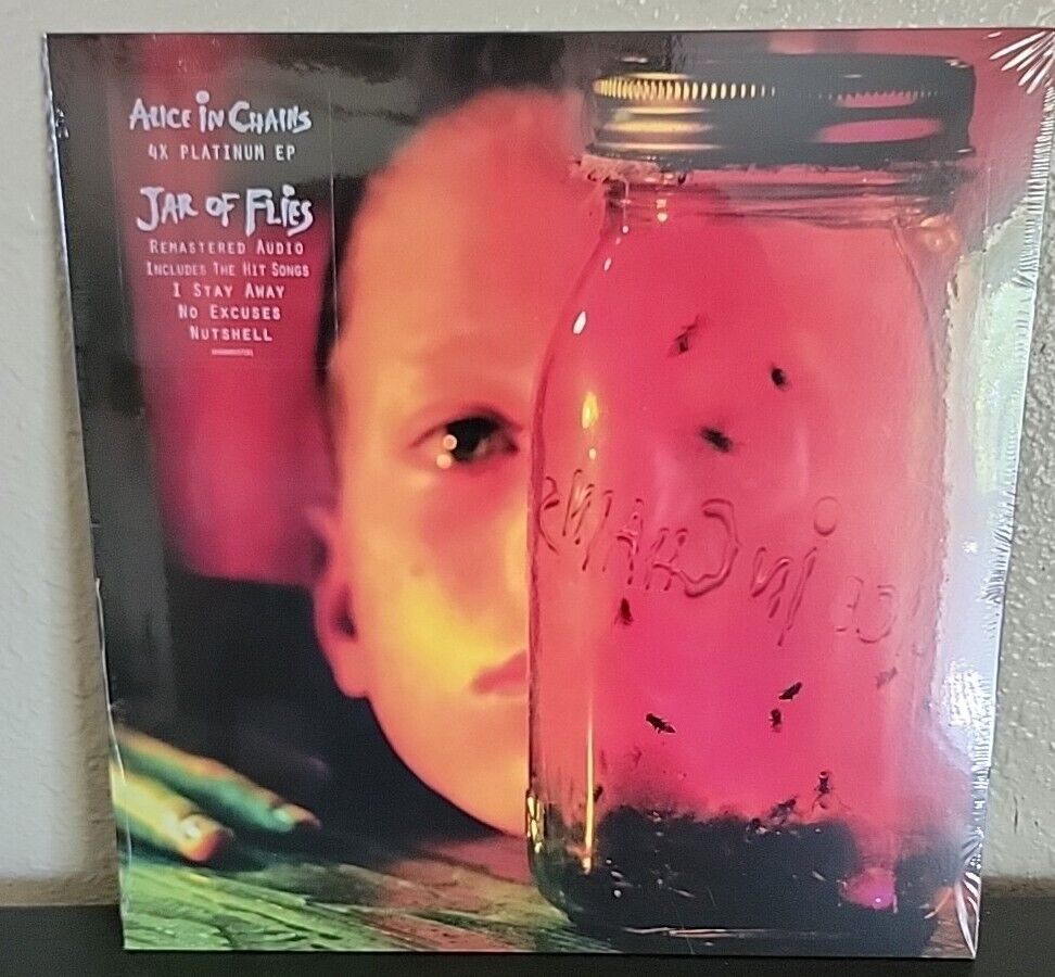 Factory Sealed Alice In Chains Jar Of Flies Vinyl LP...