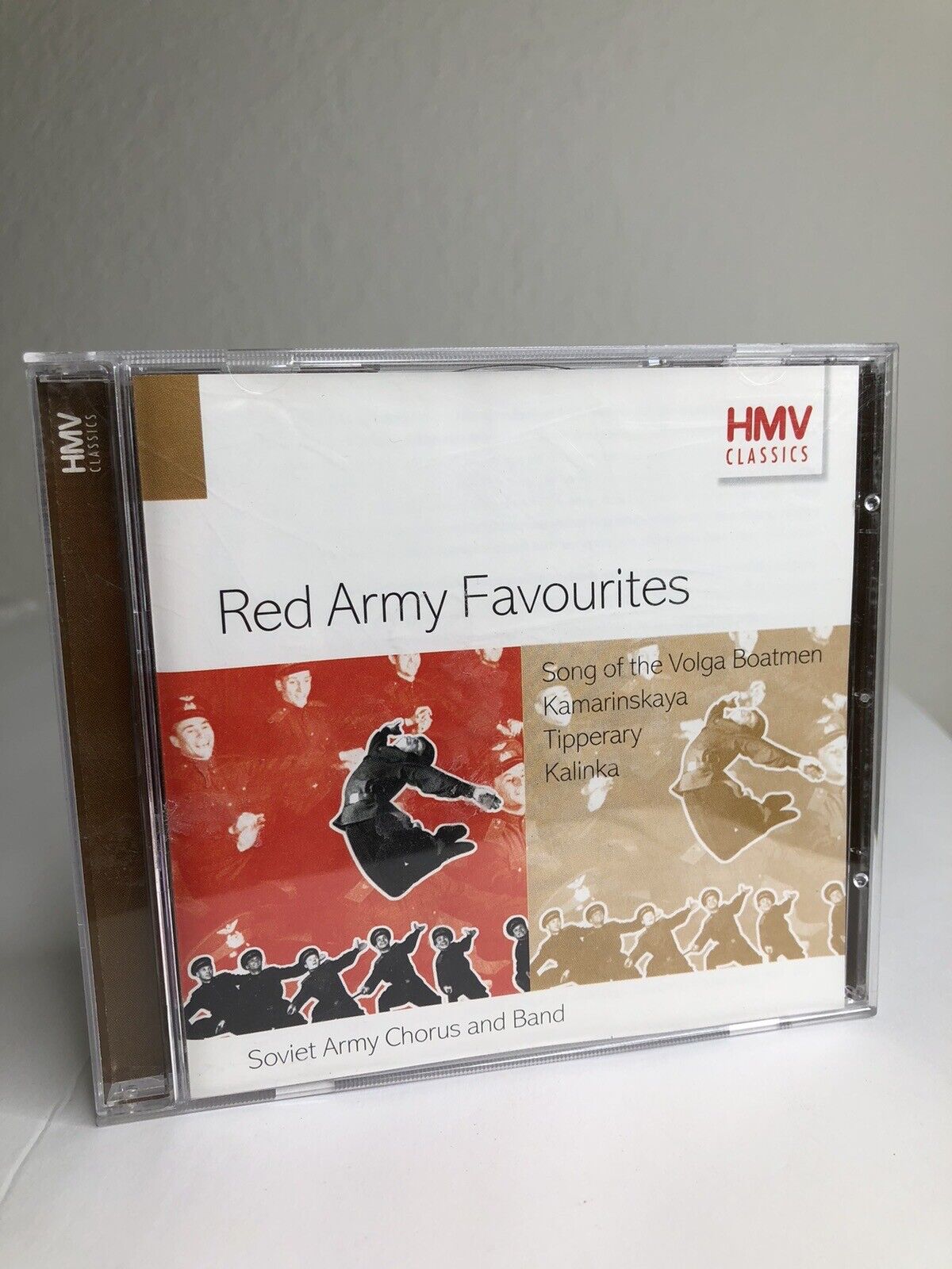 RED ARMY FAVORITES -CD SOVIET ARMY CHORUS AND BAND - CD VERY GOOD