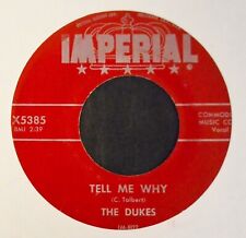 R&B REPRO 45 The Dukes Imperial 5385 Tell Me Why and Someday Somewhere picture
