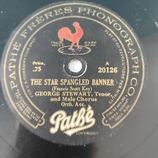George Stewart STAR SPANGLED BANNER 78 rpm 11.5