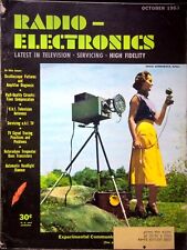 AMPLIFIER DIAGNOSIS - RADIO ELECTRONICS  MAGAZINE, OCTOBER 1953 picture