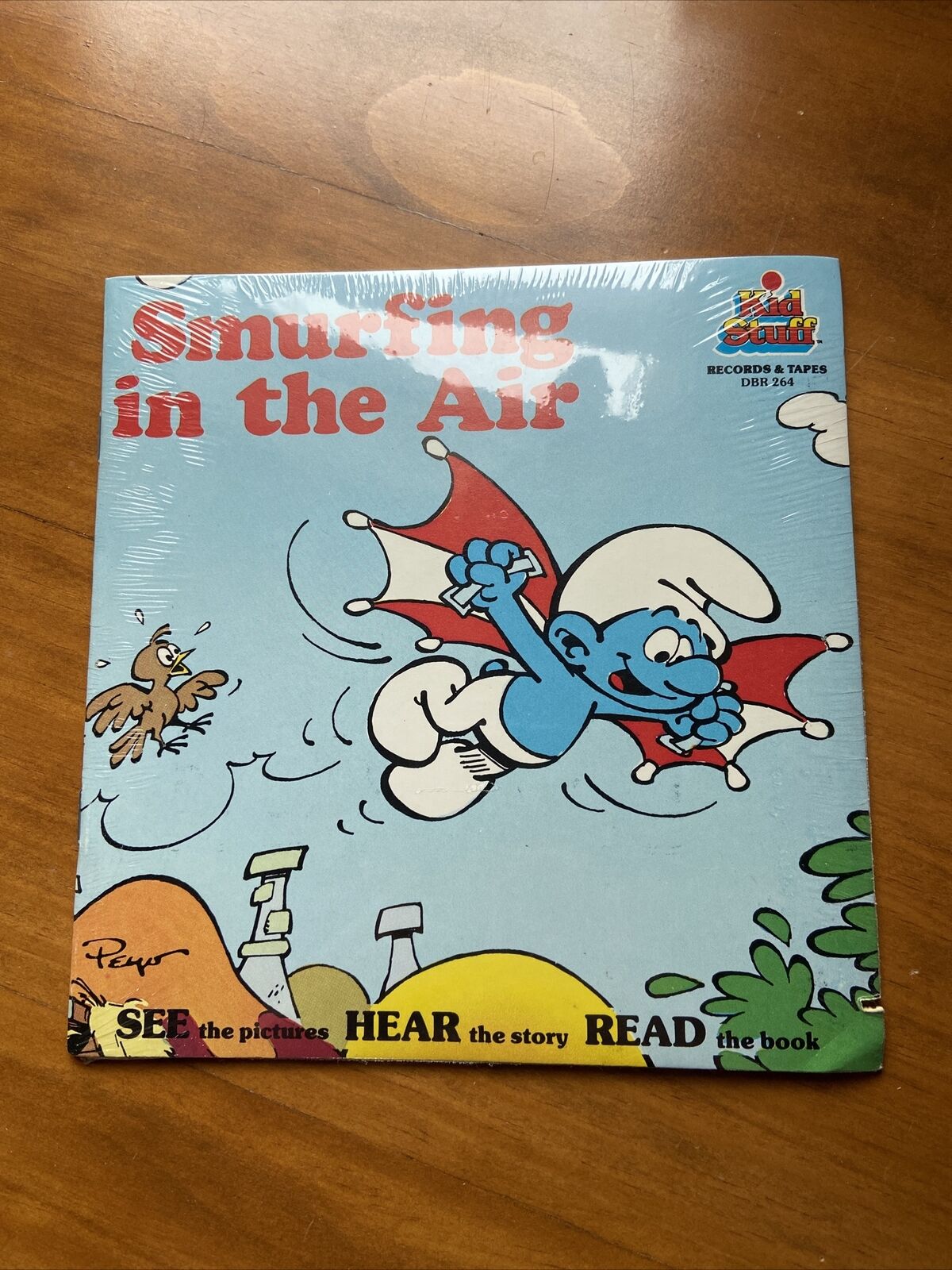 Smurfing in the Air: See, Hear, Read; Book & Vinyl Record