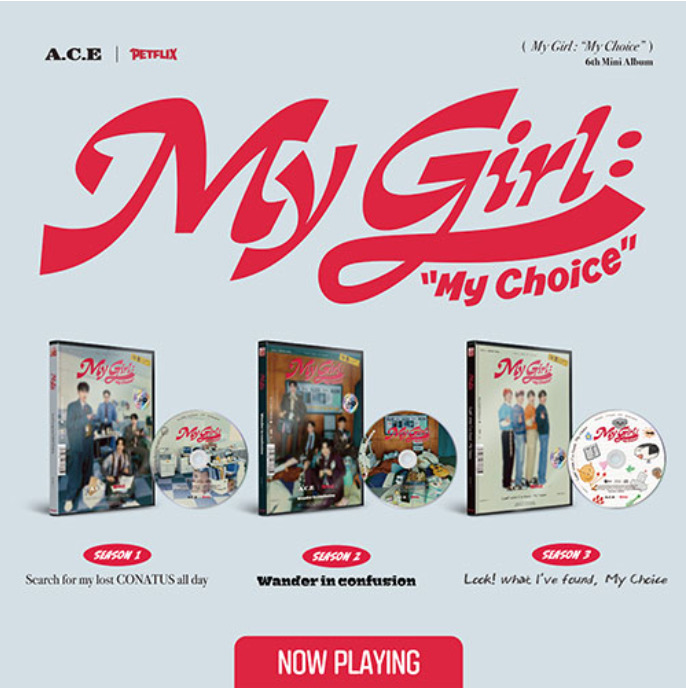 A.C.E 6th Mini Album [My Girl : “My Choice” [PHOTOBOOK+CD] Kpop - Select