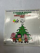 VINCE GUARALDI A CHARLIE BROWN CHRISTMAS ORIGINAL SOUNDTRACK VINYL LP In SHRINK picture
