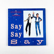 Paul McCartney And Michael Jackson - Say Say Say - Vinyl LP Record - 1983 picture