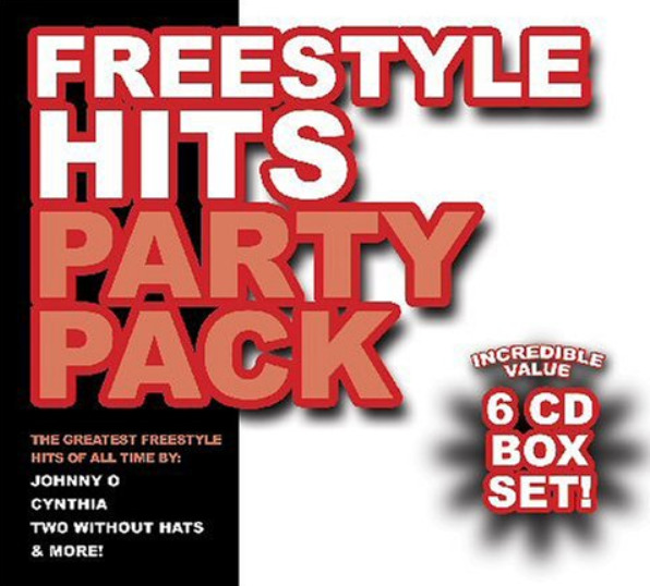Very Good 6 CD set FREESTYLE HITS PARTY PACK Johnny O,Cynthia,Tiana,Clear Touch,
