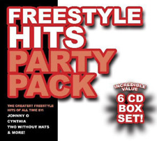 Very Good 6 CD set FREESTYLE HITS PARTY PACK Johnny O,Cynthia,Tiana,Clear Touch, picture