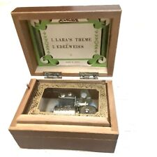 Vintage Music Box Lara’s Theme  Edelweiss Japan Reuge Hummel Image picture