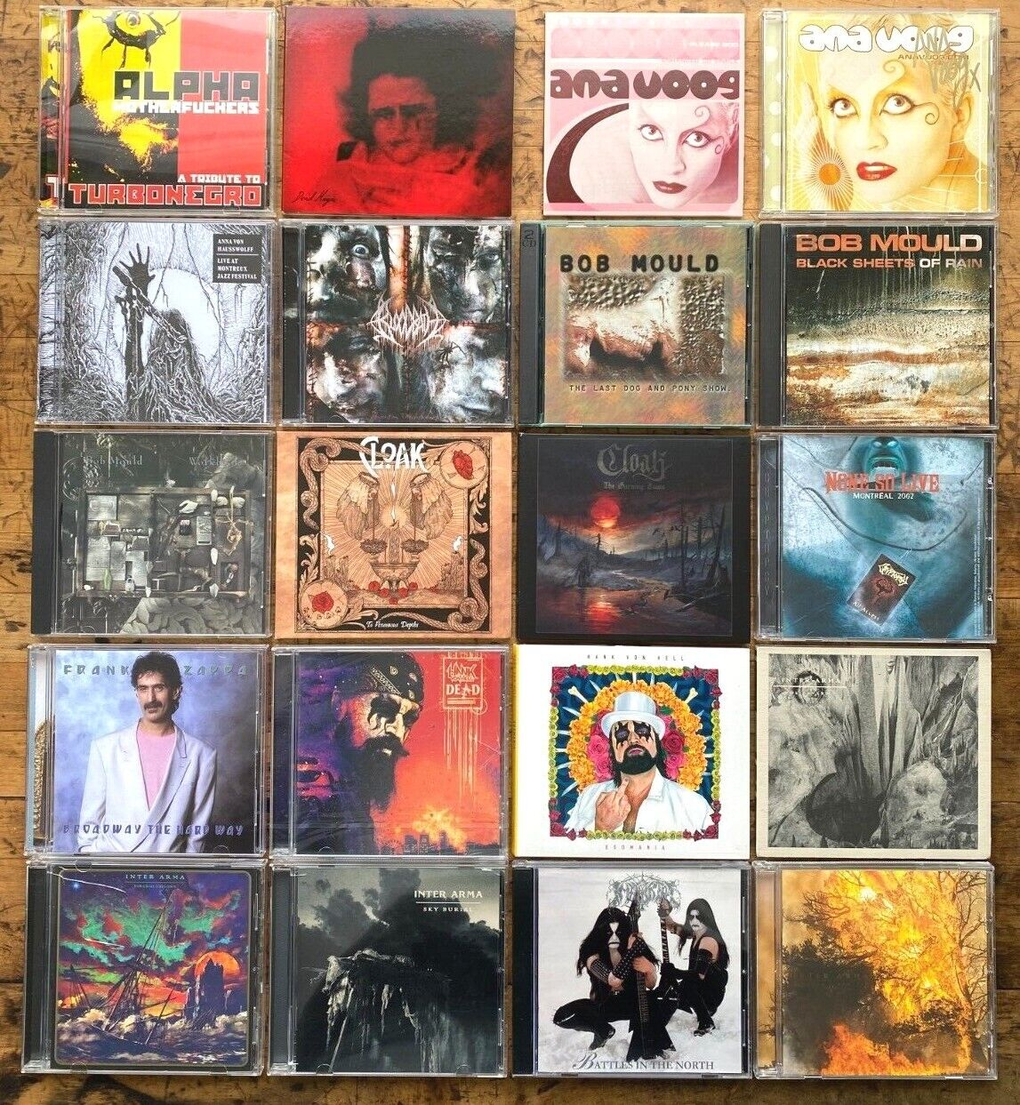 240 Punk/Metal/Rock CDs - Monster Magnet, Velvet Underground, Turbonegro, UFO &