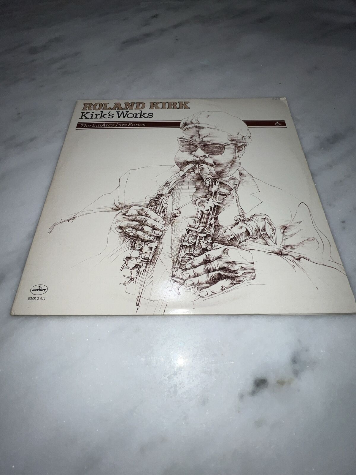 Vintage 1977 ROLAND KIRK Kirk\'s Works EmArcy Jazz Series MERCURY Great Condition