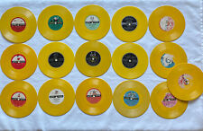 Vintage 1950s Childrens Golden Record 78 RPM Set of 16 - Various Titles and Cond picture