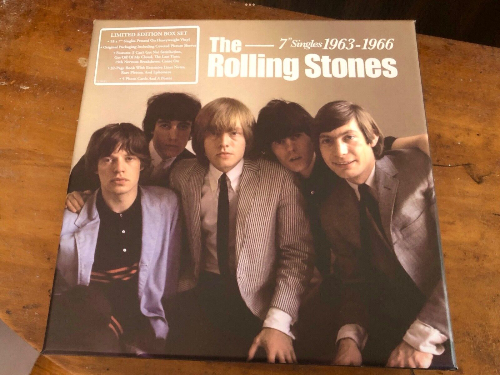 THE ROLLING STONES 7” SINGLES 1963-1966 LIKE NEW