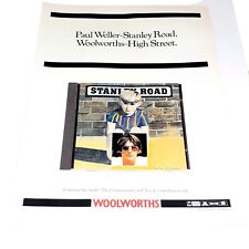 Vintage Woolworths Paul Weller Stanley Road 1995 A4 Magazine Advert Clipping picture