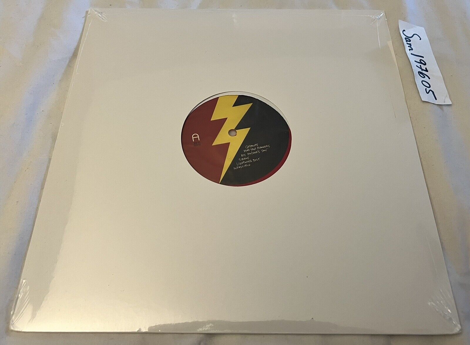 PEARL JAM LIGHTNING BOLT RED VINYL RECORD Replacement LP  Sealed Sirens