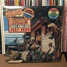 Henry Thomas - Texas Worried Blues *BRAND NEW / SEALED* 2xLP Album Vinyl Record picture
