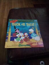 RARE Walt Disney Trick or Treat LP W/ MASKS Halloween Haunted Mansion 1974 picture