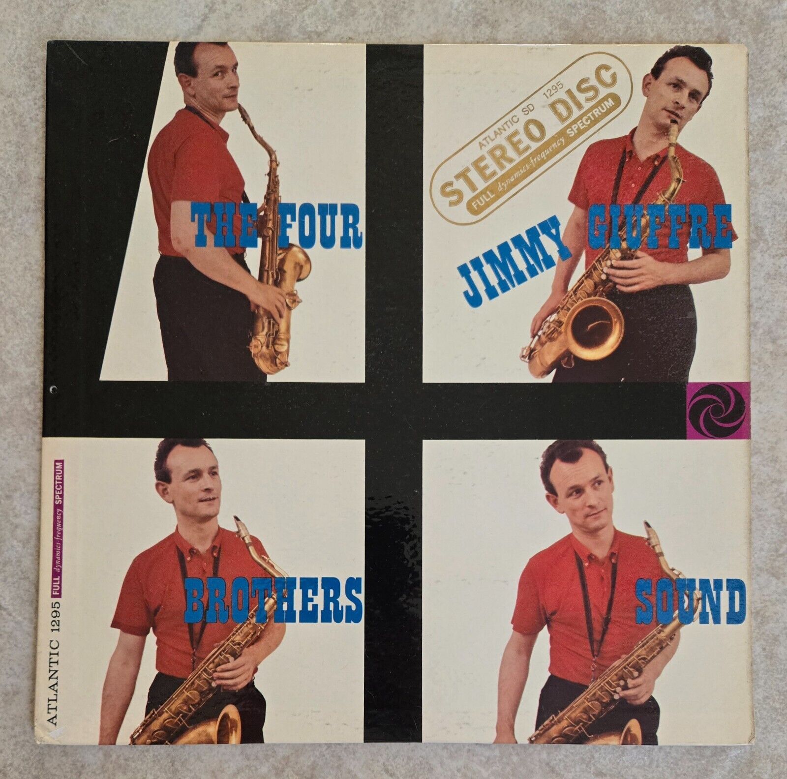JIMMY GIUFFRE The Four Brothers Sound 1959 ATLANTIC OG Stereo DG Cool Jazz LP 