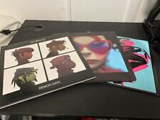 Lot of 3 Gorillaz Vinyl Demon Dayz, Humanz, The Now Now Used picture