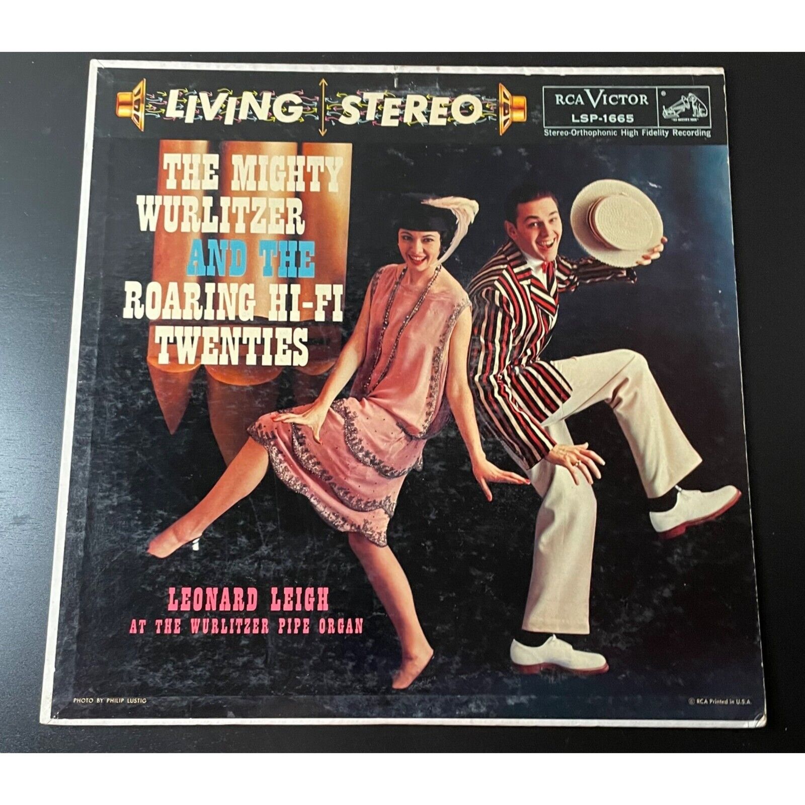 Leonard Leigh Mighty Wurlitzer & the Roaring Hi-Fi 20s Vinyl RCA 1958 LSP1665