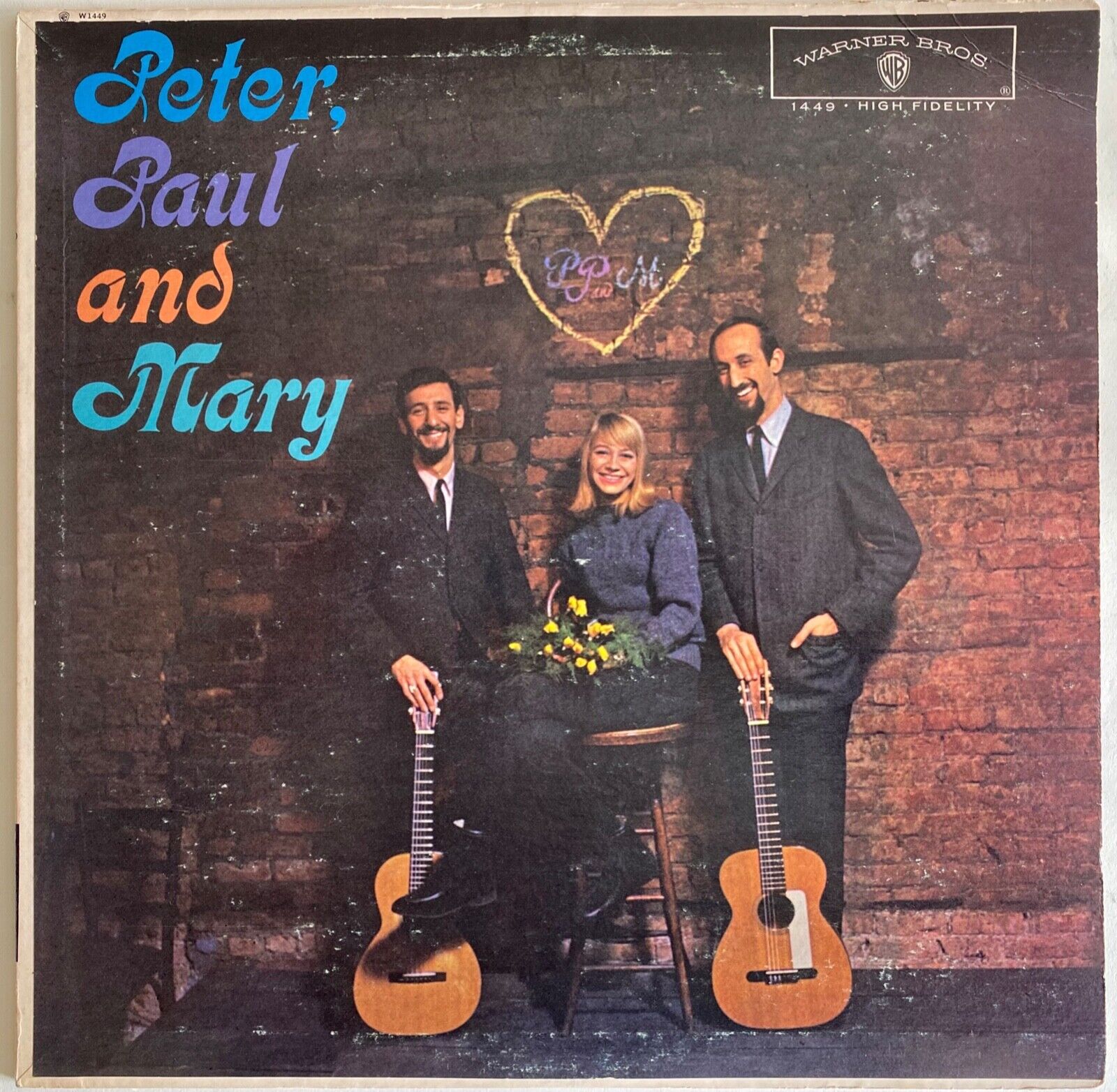 Peter Paul and Mary Vinyl LP Record Warner Bros WS 1449 1st Press EX