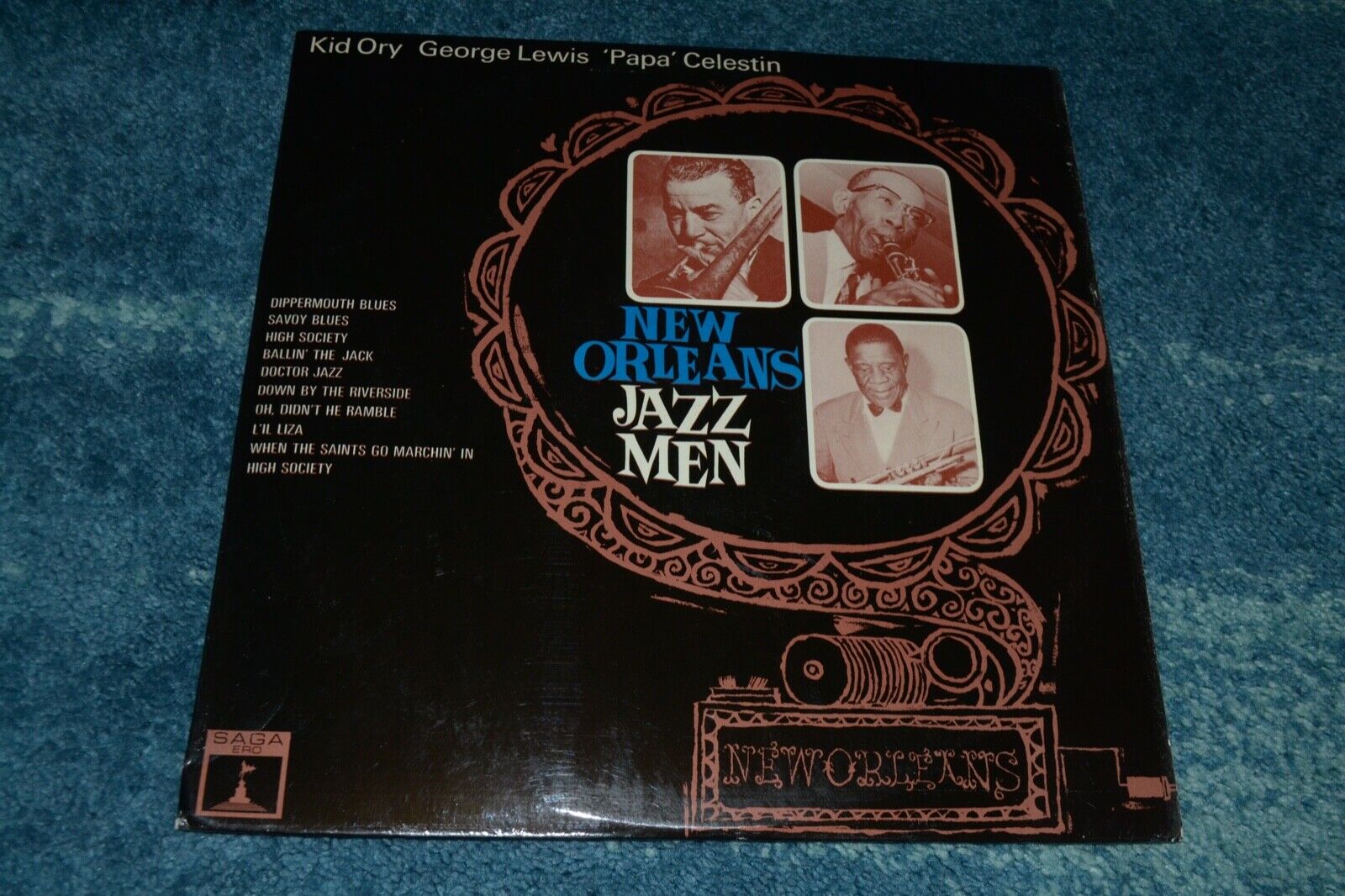 Kod Ory~George Lewis~Papa Celestin~New Orleans Jazz Men~Import~Dixieland