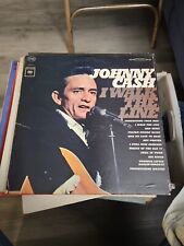 1965 Johnny Cash I Walk The Line Columbia Records Vinyl LP Album ~ CS 8990 VG picture