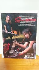 IBANEZ S7 GUITAR EXHUME THE DOOM 2008 PRINT AD.  11 X 8.5  UNEARTH  m picture