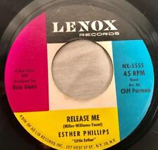 VINTAGE 1962 45RPM NORTHERN SOUL ESHER PHILLIPS RELEASE ME LENOX RECORDS picture